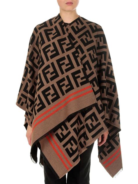 fendi płaszcz|fendi poncho.